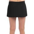 thumbnail image 2 of Dolfin Aquashape Women's Solid A-Line Swim Skirt Swimsuit in Black, Size Large, 2 of 2