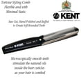 thumbnail image 5 of Kent 82T Handmade Folding Pocket Comb for Men, Fine Tooth Hair Comb Straightener for Everyday Grooming Styling Hair, Beard or Mustache, Use Dry or with Balms, Saw Cut Hand Polished, Made in England, 5 of 23