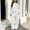 White, variant on FSYBOA Girls Outfit Set Size 6, Casual Fleece-lined Hooded 2 Piece Hoodies and Sweatpants Light Blue