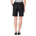 thumbnail image 2 of Dickies FR22 Women's Flat Front Shorts - Black - 8, 2 of 2