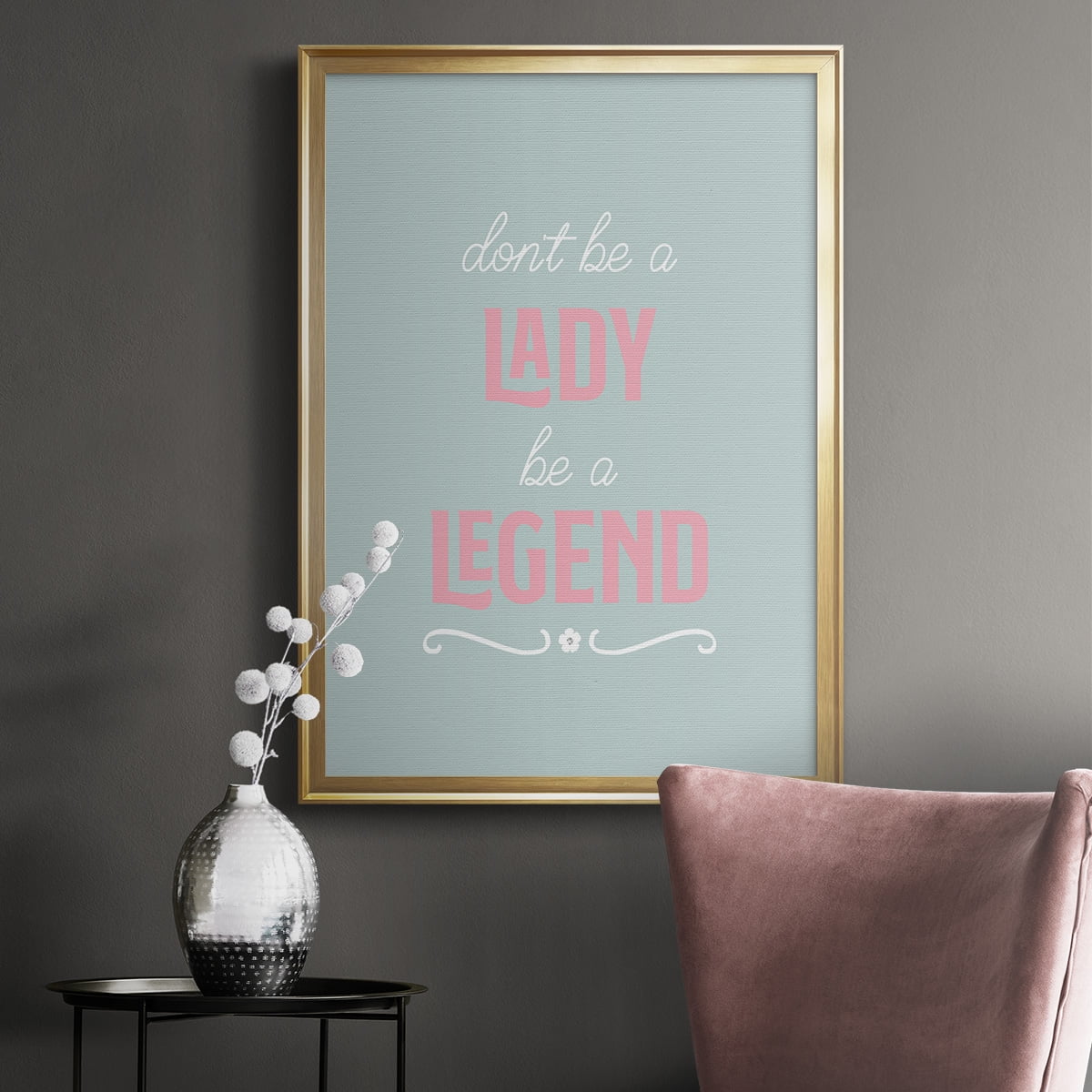 Lady Legend Premium Classic Framed Print - Ready to Hang