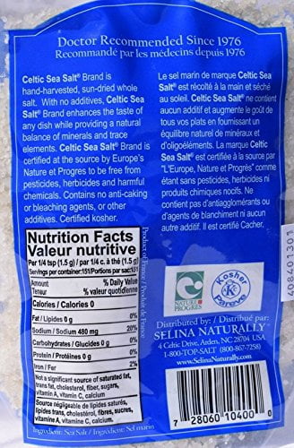 Celtic Sea Salt Light Grey - Case of 6 - 0.5 Lb.
