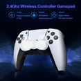 thumbnail image 3 of Consola de juegos retro inalámbrica U10, videojuegos Plug and Play, juegos integrados, emuladores clásicos, 4K Ultra HD Game Stick con controlador inalámbrico 2.4G 64G, 3 of 8