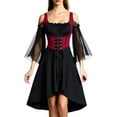 thumbnail image 1 of DuoJiaJ Elegant Medieval Gothic Dress For Featival and Party Cosplay Stage Performance, 1 of 4