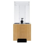 Cal Mil 1527-1INF-60 1.5 gal Bamboo Infusion Dispenser - 8.125 x 9.75 x 17.75 in.
