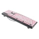 thumbnail image 5 of Teclado USB con cable ultrafino de dibujos animados para ordenador portátil de oficina en casa Universal (negro y rosa), 5 of 8
