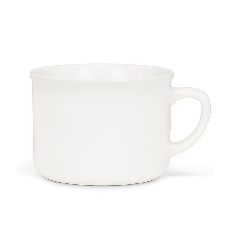 Set of 12 Classic Matte Cappuccino Mug Cup