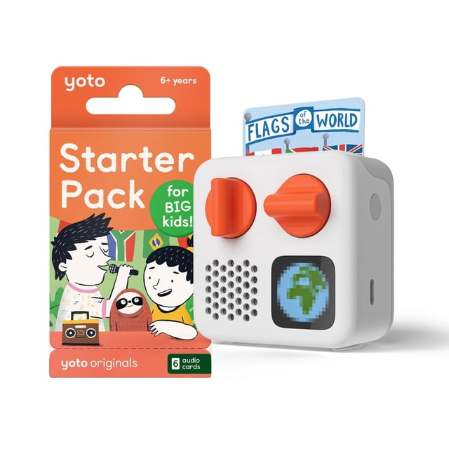 Reproductor de audio YOTO Mini (edición 2024) + Starter Pack Big Kids