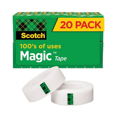 Scotch Magic Tape Value Pack ,TAPE,3/4"X1000",20/PK,CR
