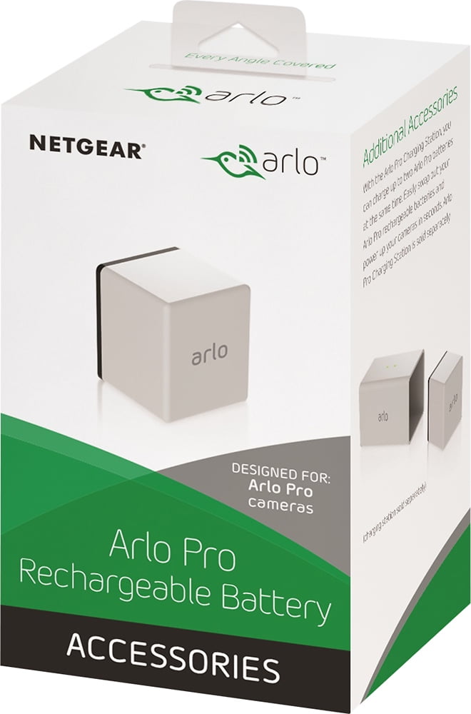 Arlo Pro Rechargeable Battery VMA4400 includes power cable and