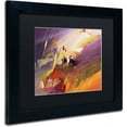 thumbnail image 2 of Trademark Fine Art "Midnight" Canvas Art by Ricardo Tapia, Black Matte, Black Frame, 2 of 4