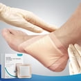 thumbnail image 7 of XIRQI 20 Count Silicone Super Absorbent Wound Dressing Gentle Border 5" X 5" Adhesive Bandages for Diabetic Foot Ulcers,Heavy Exudate Wound Care Pads, 7 of 7