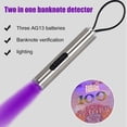 thumbnail image 4 of Mini Linterna LED UV UV Acero Inoxidable 2 Velocidades Ligera para Manicura, 4 of 8