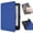 Lake blue, variant on Tizuqe Case for 6" 2024 Clara Color Ereader Fabric Sleeve Cover with Hand Straps