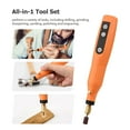 thumbnail image 2 of Portable Rotary Tool Set Mini Cordless Grinder Handheld Rechargeable Electric Drill USB Charging 5-Speed with, 2 of 8