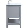 thumbnail image 5 of Elegant Decor Metropolis 48" Single Marble Top Bathroom Vanity in Gray, 5 of 16
