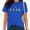 1-blue, variant on Women Cute Bookish Goose T-shirt Reading Duck Comic Tee Quirky Animal Short Sleeve Top Soft Casual Summer Blouse