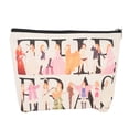 thumbnail image 2 of Music Fans Makeup Bag, Stylish Travel Toiletry Bag Large Capacity Innovative  for Stationery for Cosmetics, 2 of 7