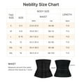 thumbnail image 6 of FL Women's Corset Shapewear Tummy Tucking Sectional Waist Girdle Fitness Belt, 6 of 6