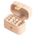 thumbnail image 1 of Caja de anillos pequeña caja de joyería de viaje organizador, mini joyero portátil caja de almacenamiento de anillos, práctico regalo de viaje para niñas y mujeres, 1 of 5