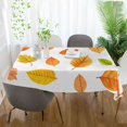 thumbnail image 3 of Yayeee Tablecloths 60" x 90" Rectangle Wrinkle Resistant Party Table Cover, Yellow Leaves, 3 of 8