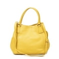 thumbnail image 5 of Pre-Owned Prada Yellow Open Shopping Tote Shoulder bag Vitello Daino Leather, 5 of 10