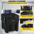 thumbnail image 5 of VEVOR Insulated Food Carrier,32Qt Capacity,Stackable Catering Hot Box with Stainless Steel Barrel,Top Load LLDPE Food Warmer with Integral Handles Buckles Stationary Base,for Restaurant Canteen, Black, 5 of 9