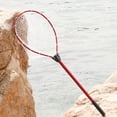 thumbnail image 4 of Eigraketly Redes de aterrizaje de pesca Caña telescópica Accs Anti-gancho Mango plegable Ligero al aire libre para el deporte del pescador Pescar Rojo, 4 of 6