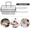 thumbnail image 2 of Kitchen Sponge Basket Sink Accessories Organizer Storage Wrought Iron M Set of 2, 2 of 6