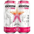 thumbnail image 3 of Rockstar Pure Zero Tangerine Mango Guava Strawberry Energy Drink, 16 fl oz Can, 3 of 8
