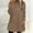 Khaki, variant on Simua Pullover for Women Fuzzy Fluffy Long Sleeve Blouse Tops Pockets Fashion Winter Warm Sweatshirt