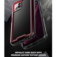 thumbnail image 3 of TJS for T-Mobile Revvl 6x Pro 5G / 6 Pro 5G Phone Case, with Tempered Glass Screen Protector, Dual Layer Shockproof Rugged Hybrid Drop Protector Back Cover (Pink), 3 of 7