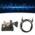 thumbnail image 4 of Morse Code Key Double Paddle Shortwave Portable CW Telegraph Key Camping Indoor, 4 of 7