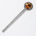thumbnail image 2 of Thanksgiving pumpkins leaves Book Mark: Vintage Silver Lace-Edged Bookmark - a Delightful Gift for Readers and Book Lovers, 2 of 5