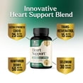 thumbnail image 6 of Heart Health Supplement – Complete Heart Support Formula for Women & Men - with CoQ10, B Vitamins, L-Arginine, Hawthorn, Resveratrol - Natural Nitric Oxide Energy Production - Made USA – 60 Capsules, 6 of 10