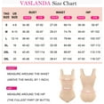 thumbnail image 7 of Vaslanda Women Waist Trainer Seamless Round Neck Tummy Control Shapewear Bodysuit, 7 of 7