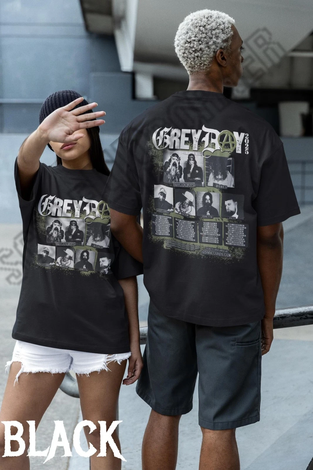 DIR EN GREY TシャツB 2025 Suicideboys 2025 Grey Day Tour Dates Concert Fan Gifts G59 T