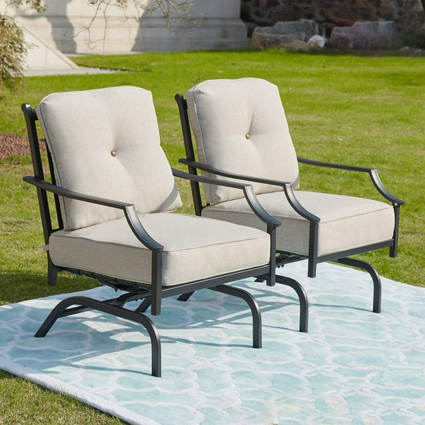 Metal Spring Rocking Patio Chairs - Patio Ideas