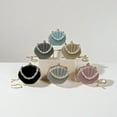 thumbnail image 7 of CAILDANL Lovely Shell Handbag Purse Beaded Evening Bag Chain Cross-body Clutch Purse, 7 of 7