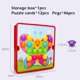 thumbnail image 5 of Rompecabezas de uñas de setas en 3D, juguete Montessori para bebé, juego de rompecabezas de animales de dibujos animados, juguetes educativos tempranos para niños, regalos para niños, 5 of 6