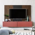 thumbnail image 1 of Mueble para tv de 55” Centro De Entretenimiento Flotante Hogare  Centro Flotante 2 puertas 120 cms, 1 of 10