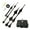 Black shaft 18 threa, variant on Customizable Clock Mechanism Kits High Torqued Clock Movements with 2 Pack Long Hands and Fixing Tool for Wall Clocks