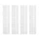 thumbnail image 1 of Sywqhk 4 piezas de tableros de combinación de partición de divisor de cajones ajustables DIY (blanco) Sywqhk Para estrenar, 1 of 9