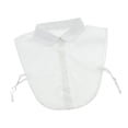 thumbnail image 3 of 2x Cuello Falso Cuello Falso De Muñeca Cuello Desmontable Media Camisa Cuello Blanco Sunnimix Collar falso de mujer, 3 of 8
