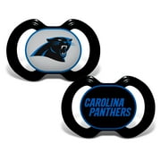Baby Fanatic Officially Licensed Pacifier 2-Pack - NFL Carolina Panthers