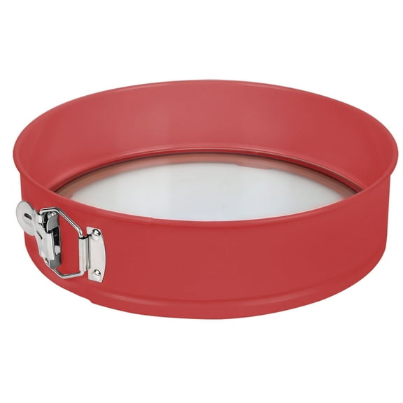 Bakdcore 10 inch Springform Pan with Removable Glass Bottom , Non-Stick Leakproof Cheesecake Pan for Cake, Cheesecakes, Pizza, and Quiches