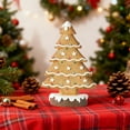 thumbnail image 6 of CREATITOY Gingerbread Christmas Tree Ornament Festive Cookie-Shaped Decor Perfect for Christmas Tree Decor Home Holiday Decor and Festive Supply, 6 of 6