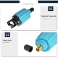 thumbnail image 4 of Kayak Adaptador de válvula de tabla de remo Convertidores de bomba inflable de kayak de barco de goma Hugtrwg  Para estrenar, 4 of 5