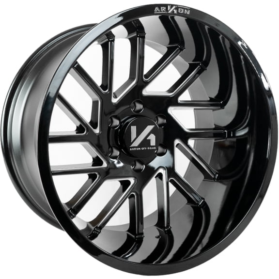 20x10 Black Milled Wheel ARKON OFF-ROAD Mandela (Proper Directional) 8x170 -25