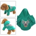 thumbnail image 1 of Mascota perro Navidad ciervo cabeza ropa mascota suéter S-150656.01 Likrtyny Para estrenar, 1 of 8
